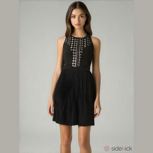 Blessed Are The Meek Black Mini Dress Size Small